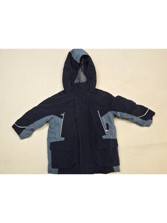 Lands' End Other - Lands End Kids 3T The Squall Jacket Navy & Blue Outerwear Winter Coat Hooded